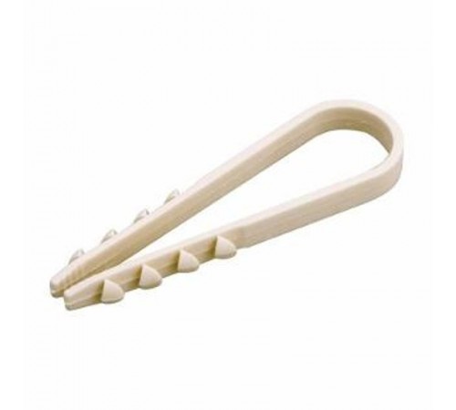 Дюбель-хомут круглый(белый) 11-18 (100 шт)  15-0420  Росдюбель