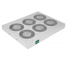 Вентиляторный модуль , 6 вентилятора с термодатчиком без шнура питания 35С ВМ-6-19" ССД