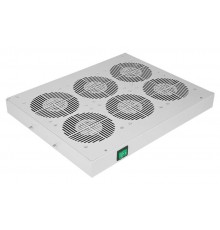 Вентиляторный модуль , 6 вентилятора с термодатчиком без шнура питания 35С ВМ-6-19" ССД