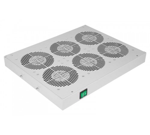 Вентиляторный модуль , 6 вентилятора с термодатчиком без шнура питания 35С ВМ-6-19" ССД