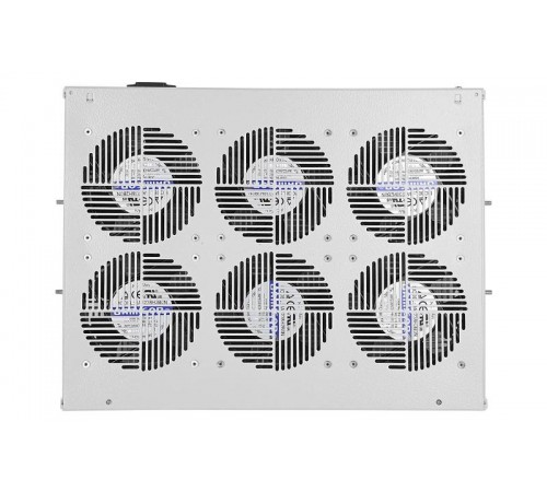 Вентиляторный модуль , 6 вентилятора с термодатчиком без шнура питания 35С ВМ-6-19" ССД