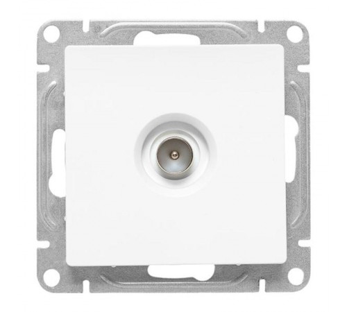 Механизм розетки TV, одиночная, белый Эпика EKF  UP1-SOW-TV-1  EKF