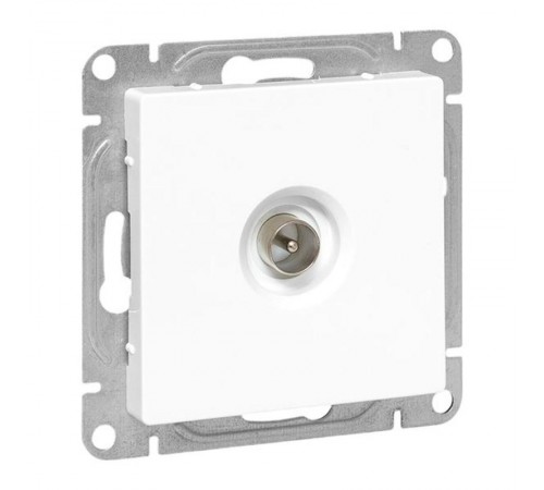Механизм розетки TV, одиночная, белый Эпика EKF  UP1-SOW-TV-1  EKF