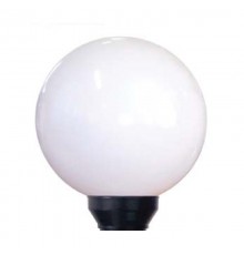 Светильник садово-парковый "Шар" 250 Г НТУ 06-60-01 опал /корпус черный ГУ  1030480230  Элетех