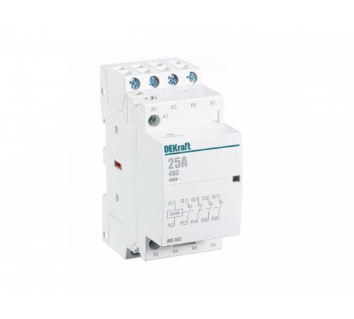 Контактор модульный 4НЗ 25А 230В МК-103  18070DEK  DEKraft