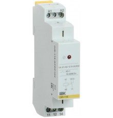 Промежут. реле.OIR 1 конт (16А). 12 В AC/DC  OIR-116-ACDC12V  IEK