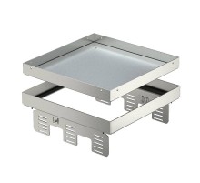 Кассетная рамка RKN2 UZD3 ном.размер 9 243x243 мм (сталь) (RKN2 UZD3 9VS20)  7409066  OBO Bettermann