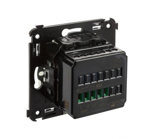 Термостат для теплых полов в стену, "Avanti", "Белое облако"  4400163  DKC