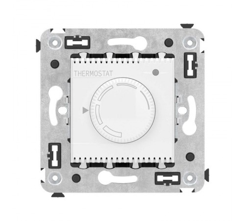 Термостат для теплых полов в стену, "Avanti", "Белое облако"  4400163  DKC