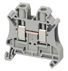 КЛЕММНИК ВИНТОВОЙ ПРОХОДНОЙ, СЕЧЕНИЕМ ПРОВОДА 6ММ2, 2 ТОЧКИ ПОДКЛЮЧЕНИЯ, С  NSYTRV62  Schneider Electric