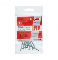 Саморез ШУц 4,5х35 пот. гол. (12 шт) - пакет ( 0,032 кг)  102438  Tech-KREP