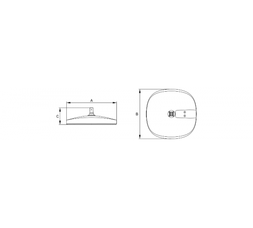 Светильник светодиодный консольный уличный ДКУ SKYLINE LED 60 DW SUSP 4000K IP65  1707000260  Световые Технологии