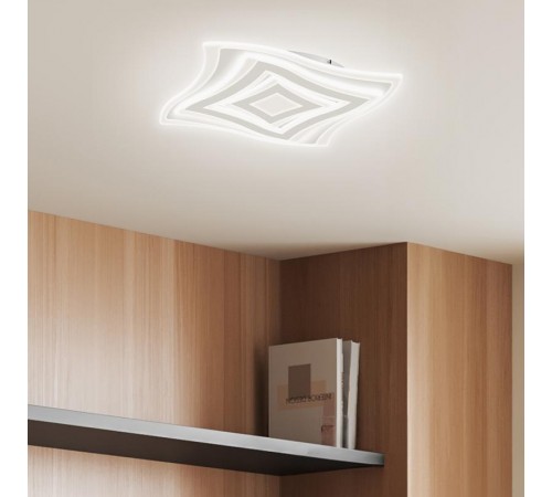 Светильник светодиодный декоративный бытовой SPB-6 "GEO 6" RC 75 светодиодный с пультом ДУ, 75Вт 3400-5500К  Б0050921  ЭРА