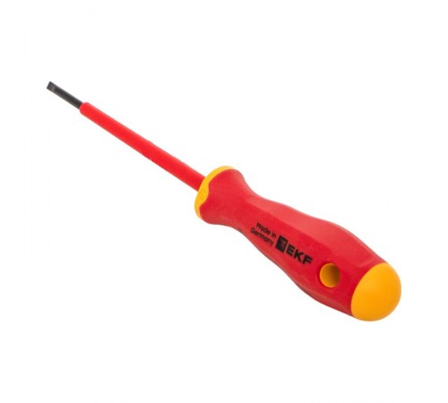Отвертка Professional SL2.5х0.4 мм VDE 1000В sl-2.5-0.4-pro-inEKF