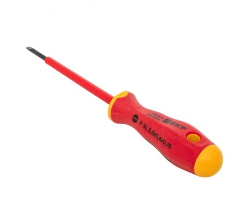 Отвертка Professional SL2.5х0.4 мм VDE 1000В sl-2.5-0.4-pro-inEKF