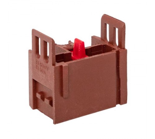 Дополнительный контакт для светосигнальной арматуры NC бордовый EKF PROxima  pbn-01-r  EKF