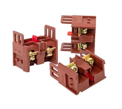 Дополнительный контакт для светосигнальной арматуры NC бордовый EKF PROxima  pbn-01-r  EKF