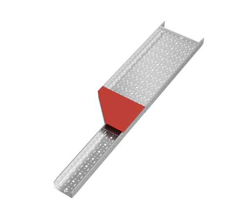 Крышка переходника левого 200-500 мм "ПЛЮС" HD  KPDplus200-500-L HD   КМ-профиль