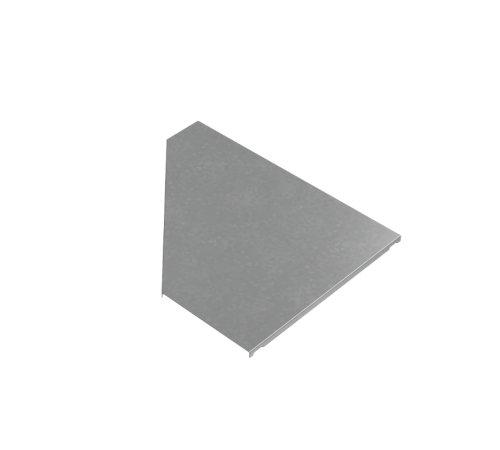 Крышка переходника левого 200-500 мм "ПЛЮС" HD  KPDplus200-500-L HD   КМ-профиль