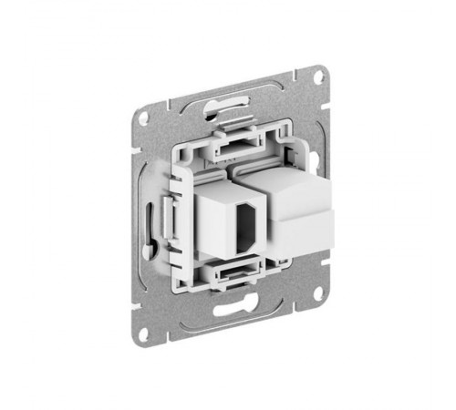 Механизм розетки HDMI+RJ45 (cat5), мокко Эпика  UP1-SOM-HDMI-RJ45 EKF