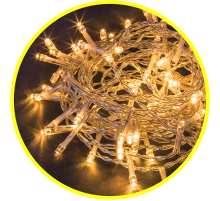 Гирлянда световая  NGF-S01-50WW-5-4m-230-C8-TR-IP20  61796  Navigator