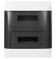 Practibox S Пластиковый щиток Навесной 2X12 Дымчатая дверь  135612  Legrand