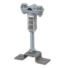 Держатель для гориз. и верт. поверхностей полим-й 2-х болтовой выс. 100 мм , для прута 6-10 мм   SQ2402-3264  TDM