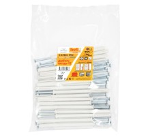 Дюбель-гвоздь YZ потайн. манжета нейлон 8x120 (40 шт)- пакет  147495  Tecfi