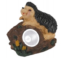 Cветильник садовый декоративный SL-RSN14-HDG на солнечной батарее, полистоун, цветной, 14 см (12/288)  Б0007517  ЭРА