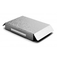 Крышка к угловому соединителю внешнему к лотку 100х100, толщ. 1,0 мм, Сендзимир цинк, 022610  КУСВ90-100х100-1,0-СЦ   Ostec