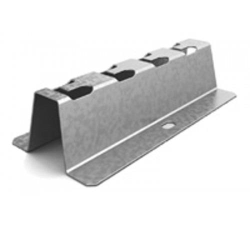 Напольно-настенный держатель 400 мм, толщ. 1,5 мм, гор. цинк, 353441  ННД-400-1,5-ГЦ   Ostec