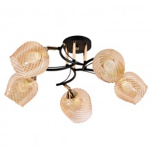 Светильник 11305-2/5 черн.зол (Плафон 8271) НПБ 01-5х60-160 Е27  1005404889  Элетех