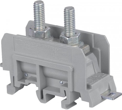 Клемма M35/26.FF, силовая, малогабаритная, ВхШхД=51x26x66 мм, 2 шпильки M6, 35 кв.мм  1SNA115140R2300  TE