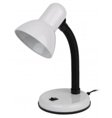 Светильник настольный на основании N-120 40Вт ЛН/КЛЛ Е27 белый  C0041452  ЭРА