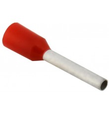 Наконечник НШВИ 1,0-10 темно-красный (100шт/упак)  UGN11-001-010-100  IEK