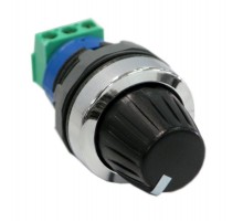 Потенциометр MT-310B в сборе 10 кОм кольцо хром металл  1SFA611410R3106  ABB