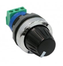 Потенциометр MT-250B в сборе 50 кОм кольцо хромированный пластик  1SFA611410R2506  ABB