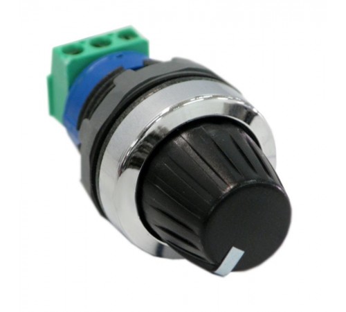 Потенциометр MT-310B в сборе 10 кОм кольцо хром металл  1SFA611410R3106  ABB