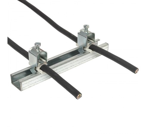 Зажим кабельный для С-профиля диаметр кабеля 12-18 мм EKF  zkcp-12-18  EKF