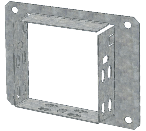 Соединительный фланец 80х400  CLP1CF-080-400  IEK