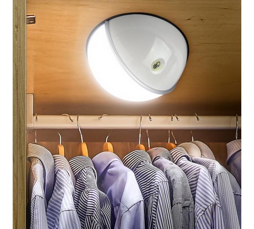 Светильник пушлайт (подсветка)  1хLED (COB) 3xAAA SB-603 Луна-3 флюор.сенсор, белый (1 шт. в бл.)  Б0029189  ЭРА