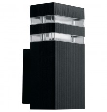 Светильник садово-парковый DH0806, Техно на стену вверх, E27 230V, черный  41153  Feron