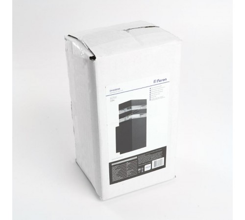 Светильник садово-парковый DH0806, Техно на стену вверх, E27 230V, черный  41153  Feron