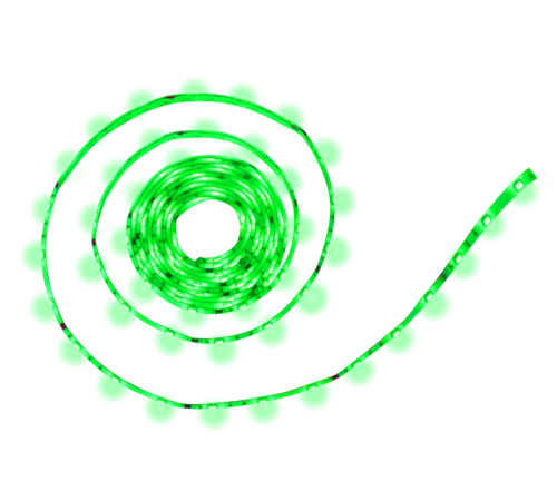 Лента светодиодная LED PLS 2835/60 6Вт 12В зеленый IP65 5м  2858993  Jazzway