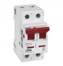 Выключатель нагрузки модульный OptiDin BM63PL-2100-УХЛ3 (BM63PL)  328166  КЭАЗ