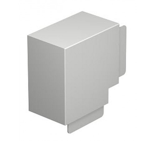 Крышка плоского угла кабельного канала WDK 100x130 мм (ПВХ,светло-серый) (WDK HF100130LGR)  6183557  OBO Bettermann