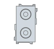 Сальник 34х68; 2х(D=6-13), (10шт)  EV0126  ABB
