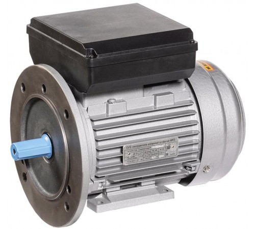 Электродвигатель 1ф.АИР2Е 71B2 220В 0,75кВт 3000об/мин 2081 (комби) серии ONI  ONP071-B2-000-8-3020  ONI