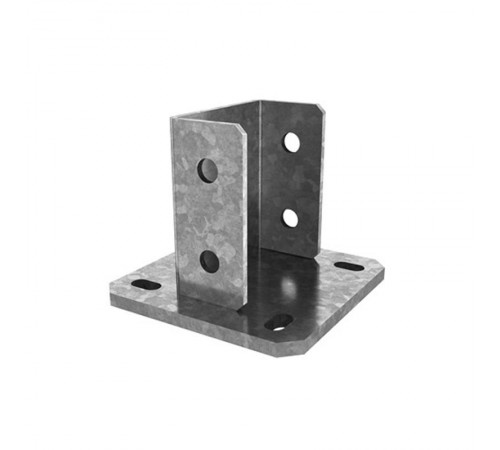 Опора №7, для СТРАТ профиля 82х41 мм, толщ. 4,0 мм, гальван. цинк, 876162  ОП-7-4,0-ЭЦ   Ostec