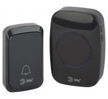 Звонок дверной C88 беспроводной черный 38 мелодий  Б0054087  ЭРА